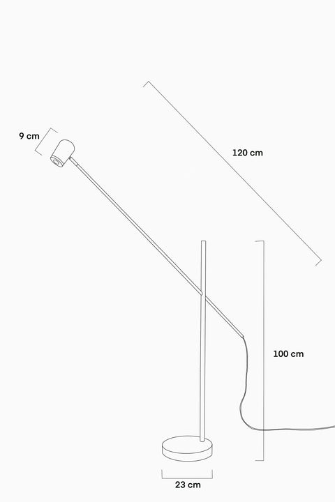 Luminária de Piso Quinta da Lusboa