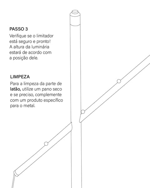Luminária de Piso Quinta da Lusboa